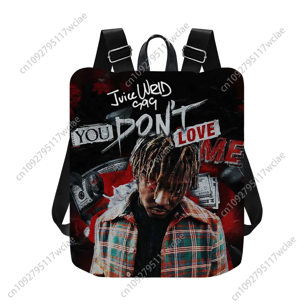 عصير Wrld 999 الهيب هوب مغني الراب حقيبة ظهر مخصصة للسفر مكافحة سرقة حقيبة الظهر النايلون مقاوم للماء Daypack موضة كلية هدية الكتب #1