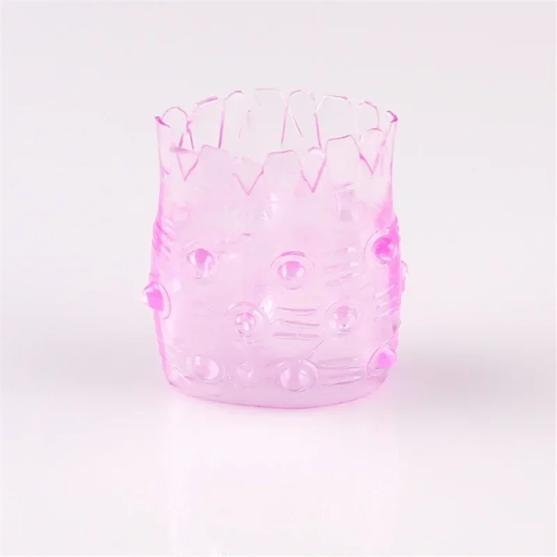 Crystal Set Ring Pineapple Set Ring Men's Soft Glue Lock Essence Sun Time Ring Adult Sex Toys