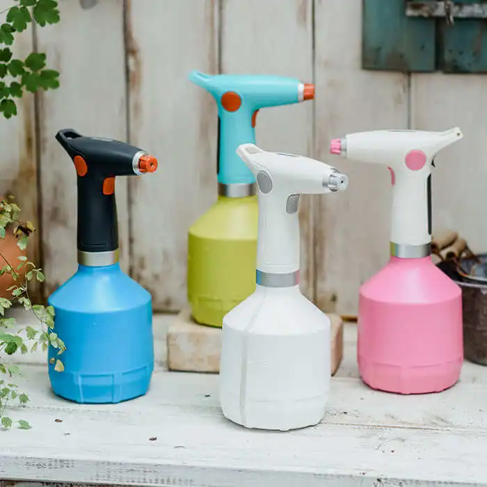 Rechargeable Battery Electric Plant Pump Sprayer Bottle 1L For Garden Home use