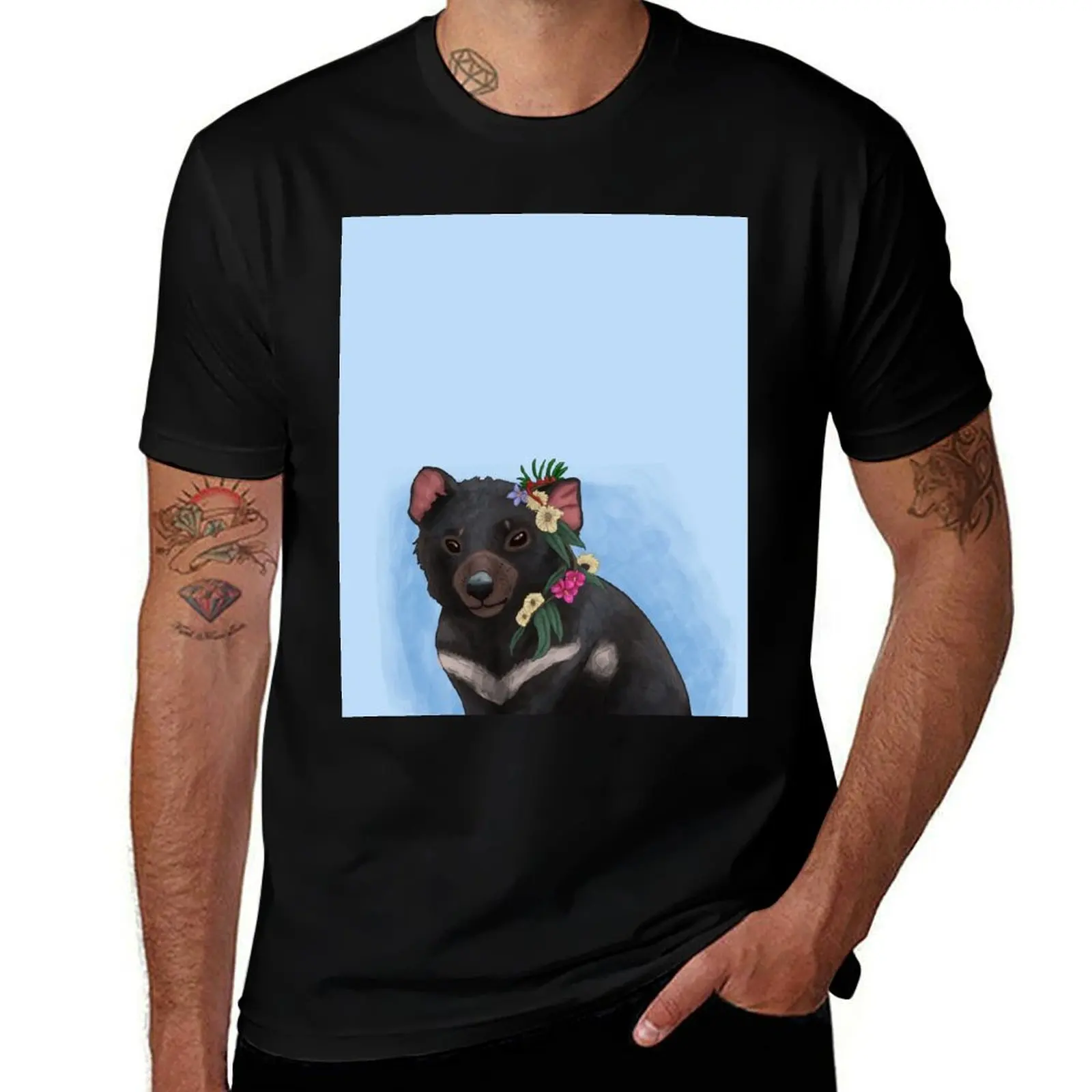 

Pastel Tasmanian Devil T-Shirt t shirts for man slim fit t shirts cotton 100% essential t shirt T-shirt