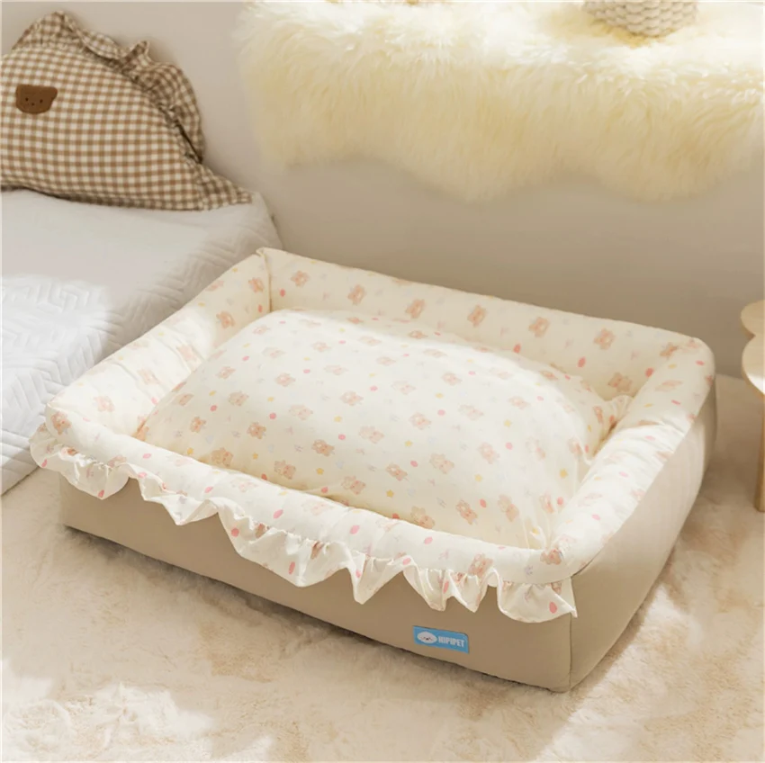 

Comfortable Plush Pet Sofa Bed, Dog Bed, Cat Bed, Year-round Warm Shelter, Suitable for Scenarios: Bedroom, Living Room, Balcony