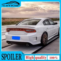 New Carbon Fiber Look /Black Car Rear Roof Spoiler Wing Trunk Spoiler Wing Lip For DODGE Charger SRT SXT R/T Pursuit 2015-2019