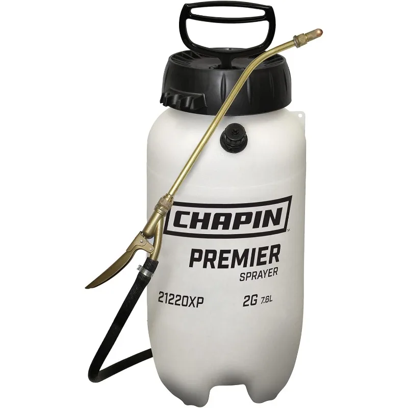 

21220XP Made in the USA 2 Gallon Premier Pro XP Sprayer with Brass Wand and Shut-Off, Pressure Relief Valve