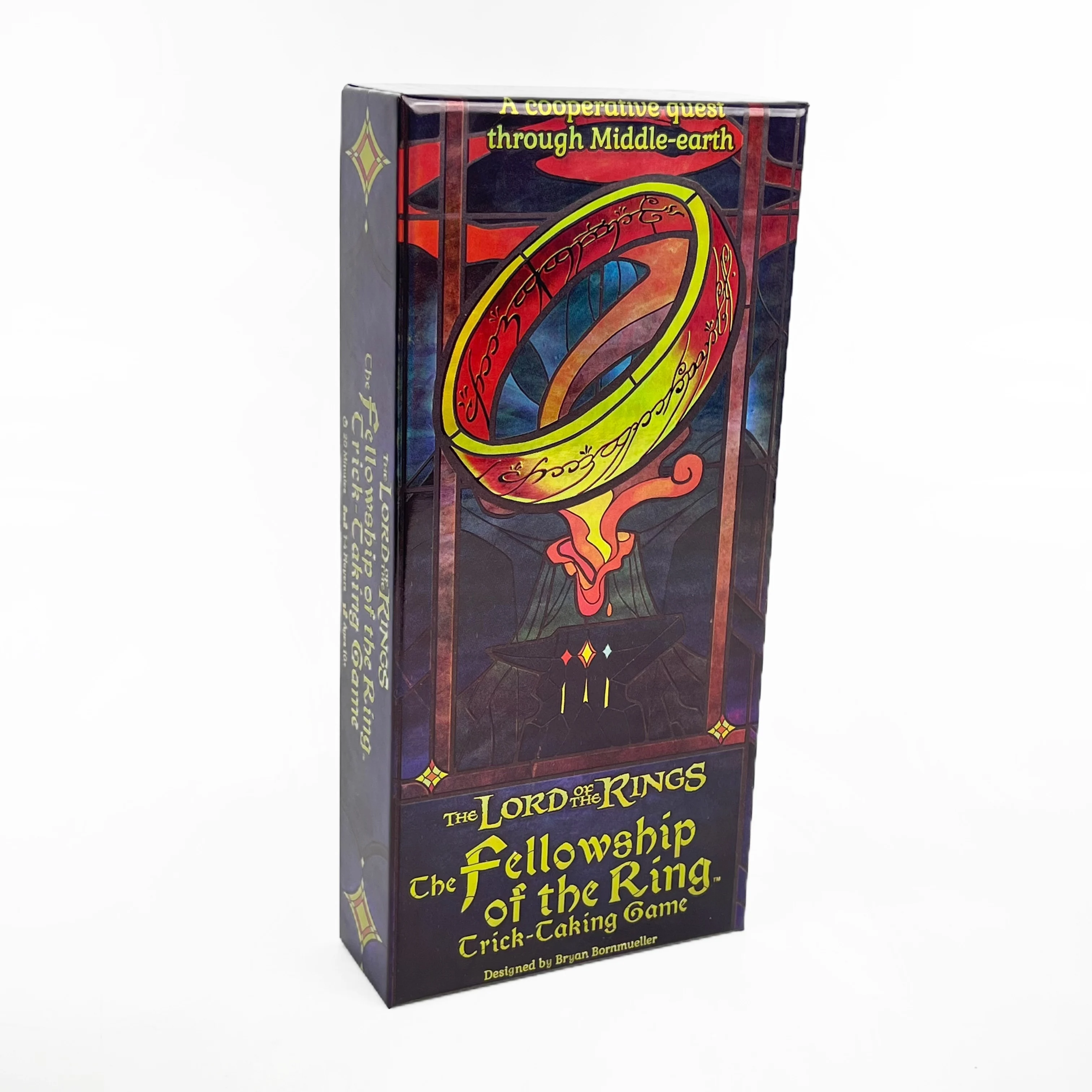 The Fellowship of the Ring Trick-Taking Game - Juego de cartas cooperativo para 1-4 adultos (a partir de 14 años), tiempo de juego de 20 minutos