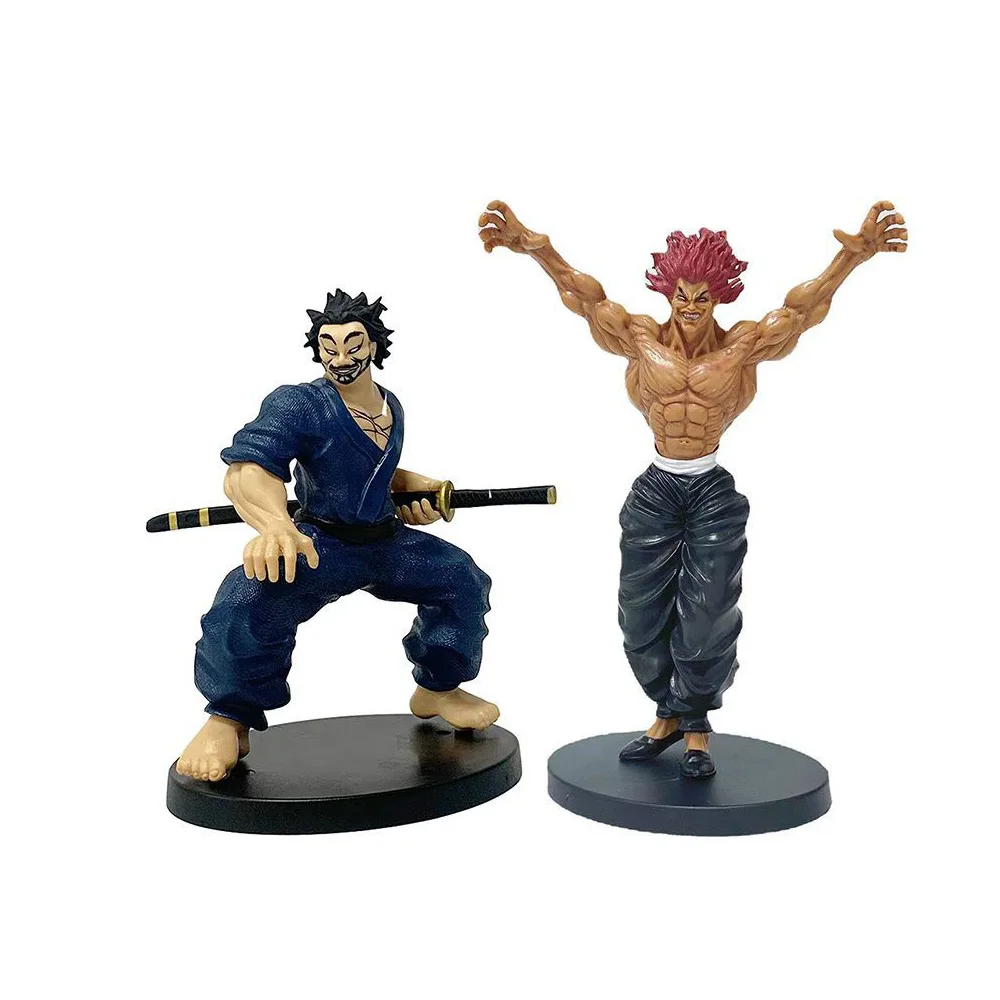 Divertido Anime Baki el grappler Pickle Hanma Yujiro Hanayama Kaoru Jack fi
