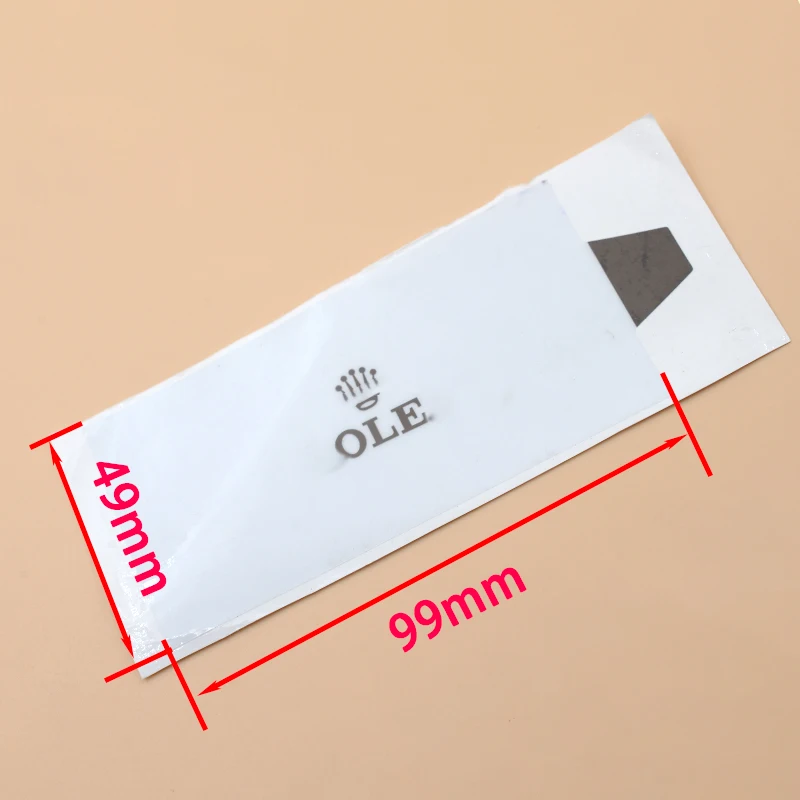 Watch strap scratch proof, dustproof, watch strap protective film, watch packaging box label, trademark anti-counterfeiting code