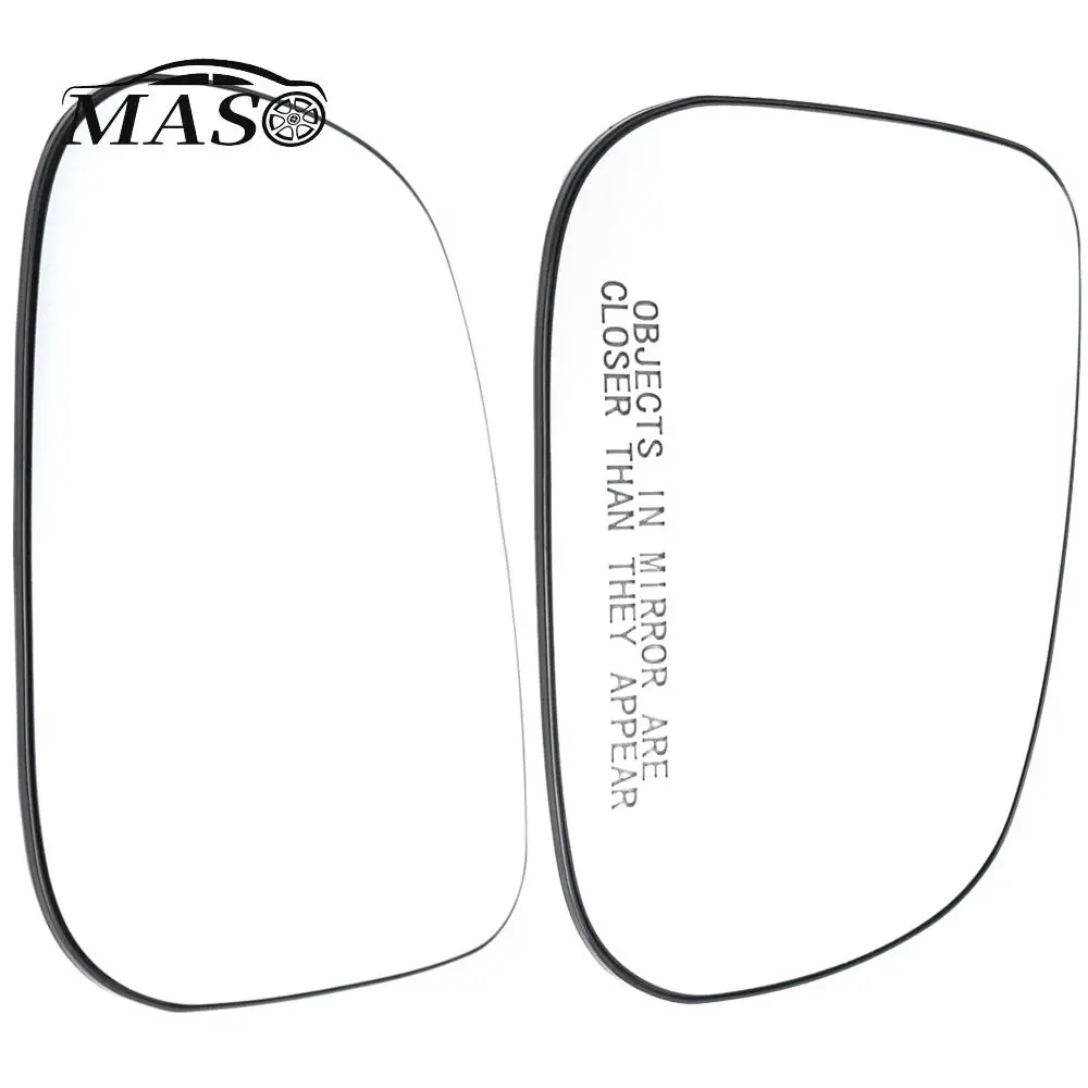 1pc Left/Right Car Heated Rearview Side Wing Mirror White Glass 30716923,30716924 for Volvo S60 S80 V60