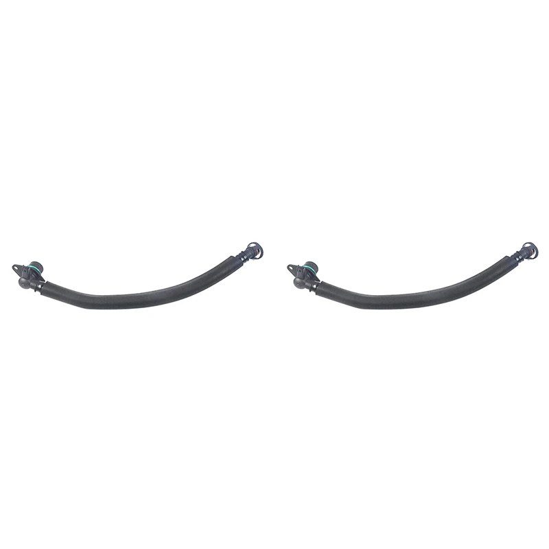 

2X 11617560236 11618645544 Valve Cover Exhaust Pipe Hose For BMW E60 E83 E84 N46 520LI X1 X3 18I 2.0I Z4 E85 3' E90 1'