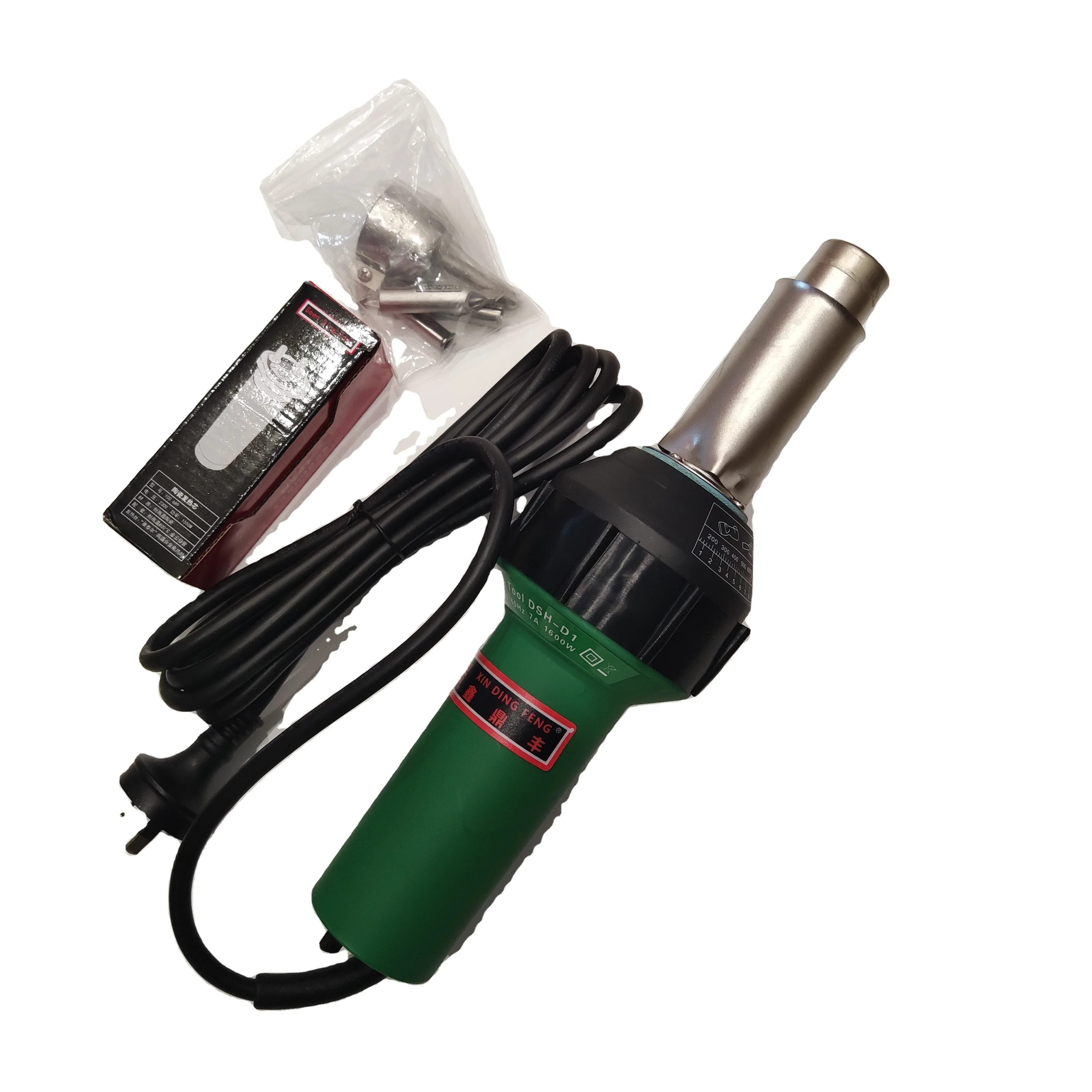 

Heat Gun 2000w PVC Plastic Industrial 1600w Plastic Floor PP Nine Temperature Adjustment 1600w