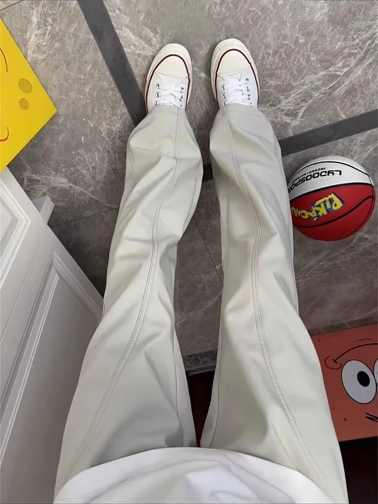 

Summer American Sle Ice Silk Men's Thin Cut Qui Dry Climbing Pants Soft ell Waterproof Straight Leg Casual Long Trousers