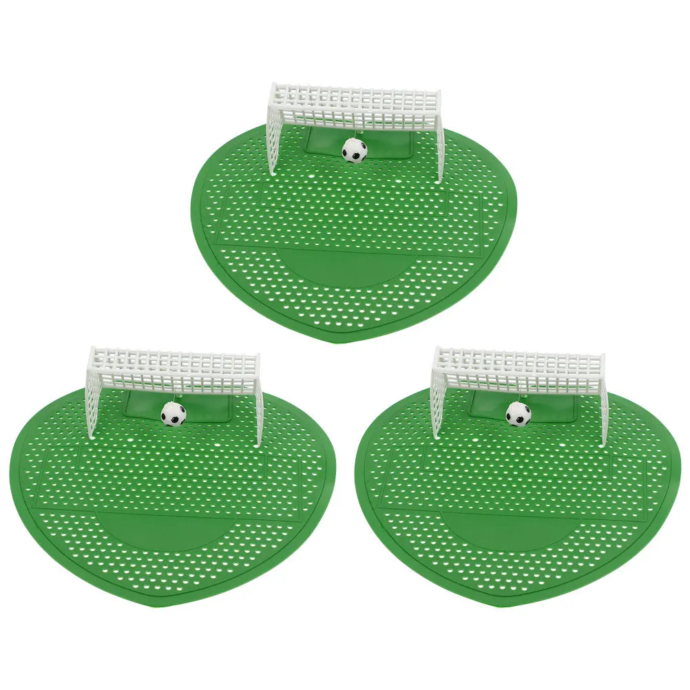 

3Pcs Urinal Screens Deodorizer Men Toilet Bathroom Urinal Scented Mats Deodorant Filter Pads Anti-Splash Restroom Odor