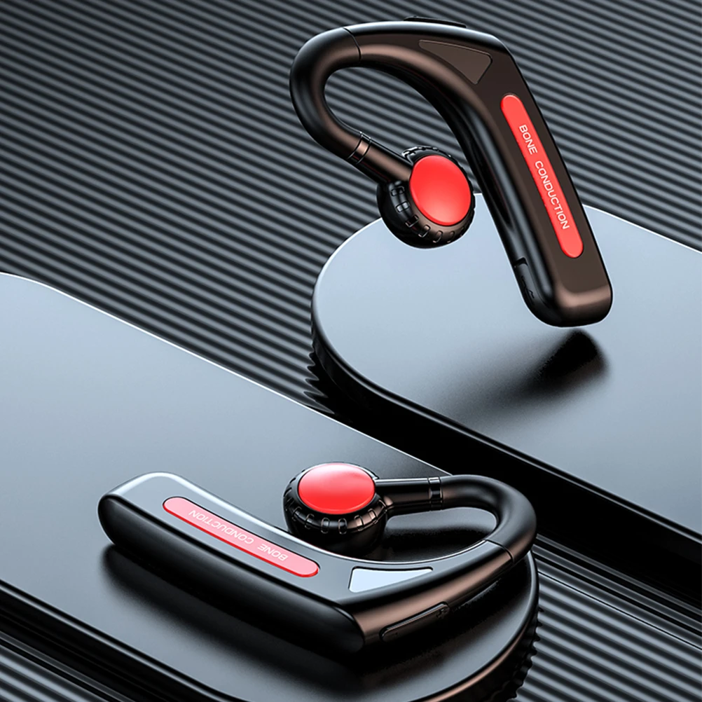 

Wireless Running Earbuds Bone Conduction Headphones Sport Earphones Adjustable Ear Hook For Gym Workout Jogging Yoga