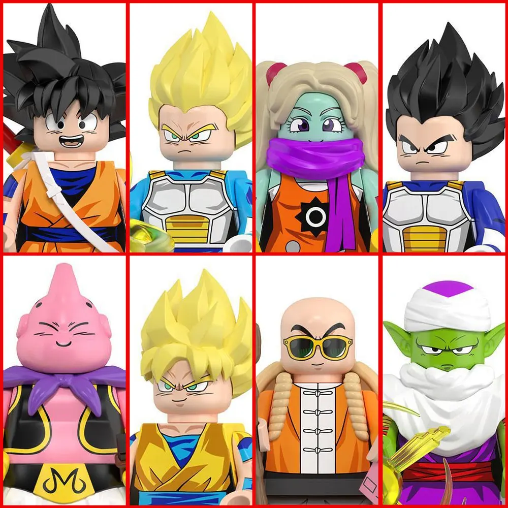 Immagine 3: Blocchi da Costruzione Goku Vegeta Torankusu Broli, Miniature e Accessori, Regali di Halloween e Natale per Bambini