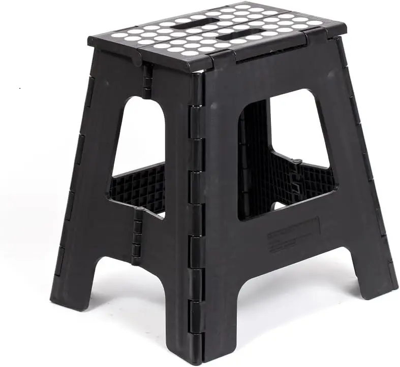 

Rhino Foldable Step Stool – Holds Adults Up To 300 Lbs, Best For Kitchen & Bathroom – Collapsible, Portable, Lightweight