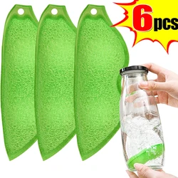 6/1PCS Bottle Cleaning Beans Tiny Scrub Cleaning Sponge with Two Aluminum Ceramic Balls Inside Reusable Coffee Cup Fiber Sponge