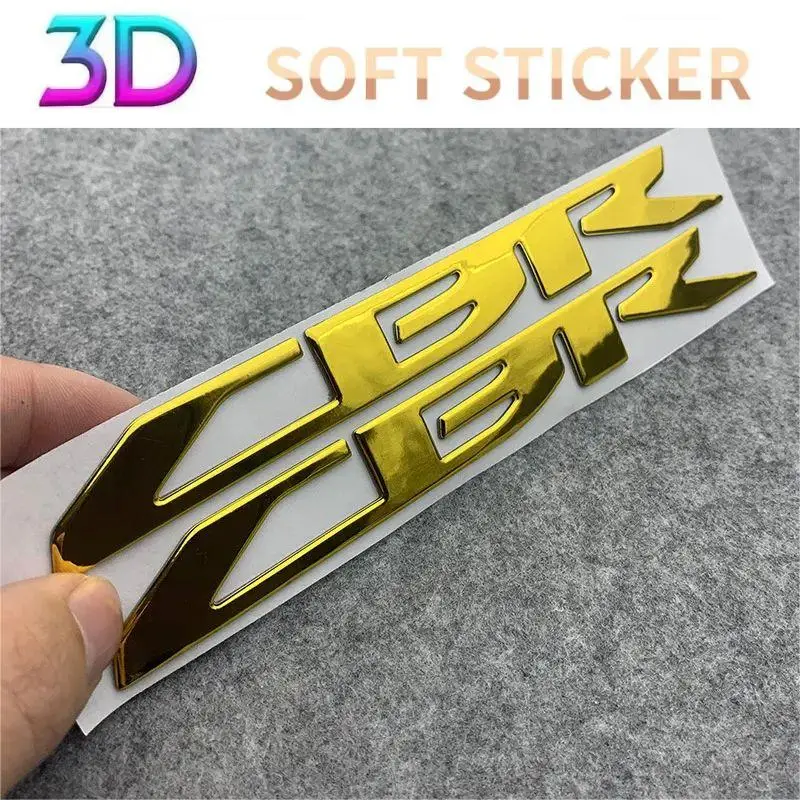 Two Piece Set Of Gold Label Modification Accessories For CBR 1000RR 650F 600RR 300R motorcycle 3D Reflective Waterproof Sticker