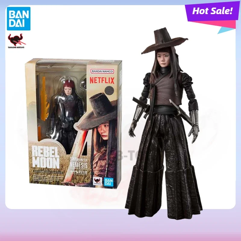 En StockBandai figura Rebel Moon One Anime s SHF A Child of Fire Nemesis colección modelo juguete de acción para niños regalos