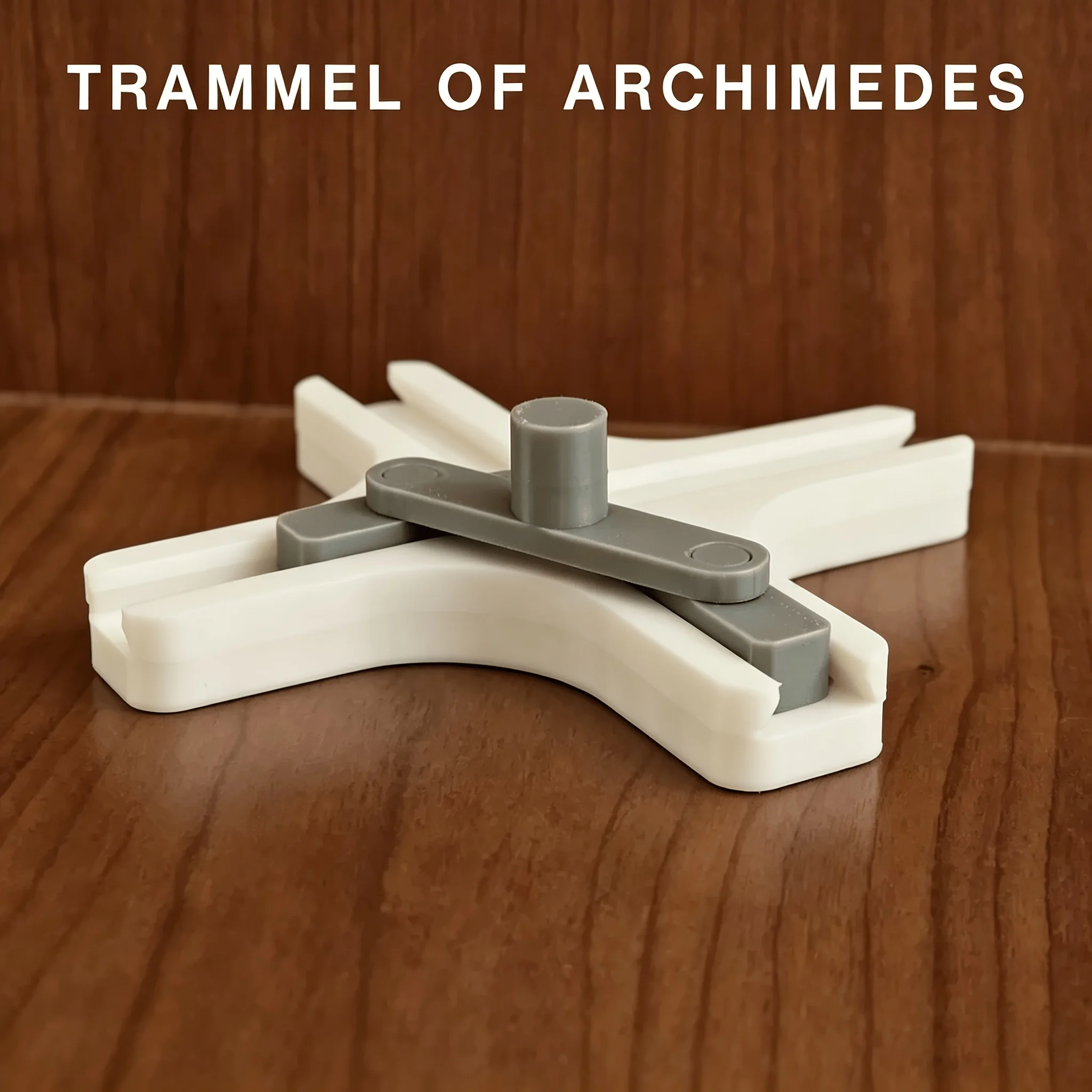 Desk Mechanical Demo Ornament Elliptic Curve Shape Physics Display Decor Sculpture
