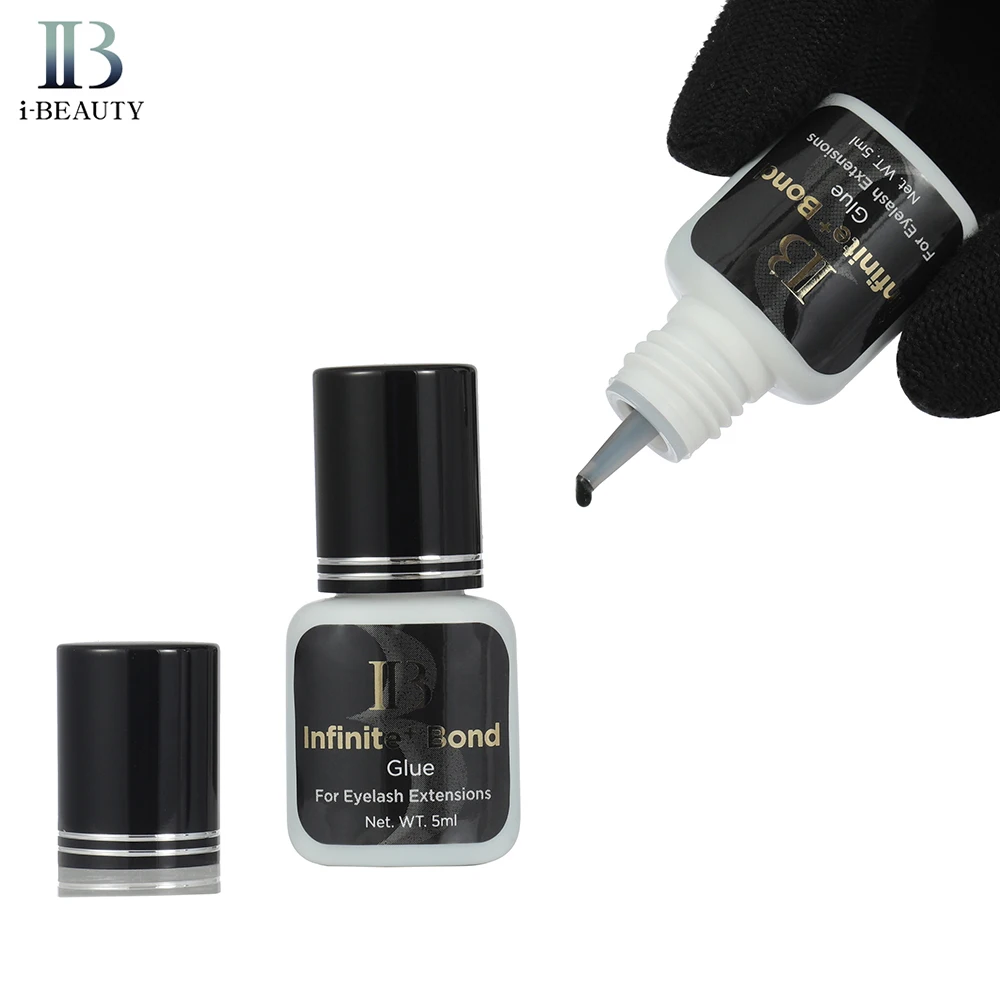 IB Eyelash Extension Glue i beauty Adhesive 1pcs Ultra Super Infinite Plus Gold Cap Fast Drying ib Korea Series Makeup Tools