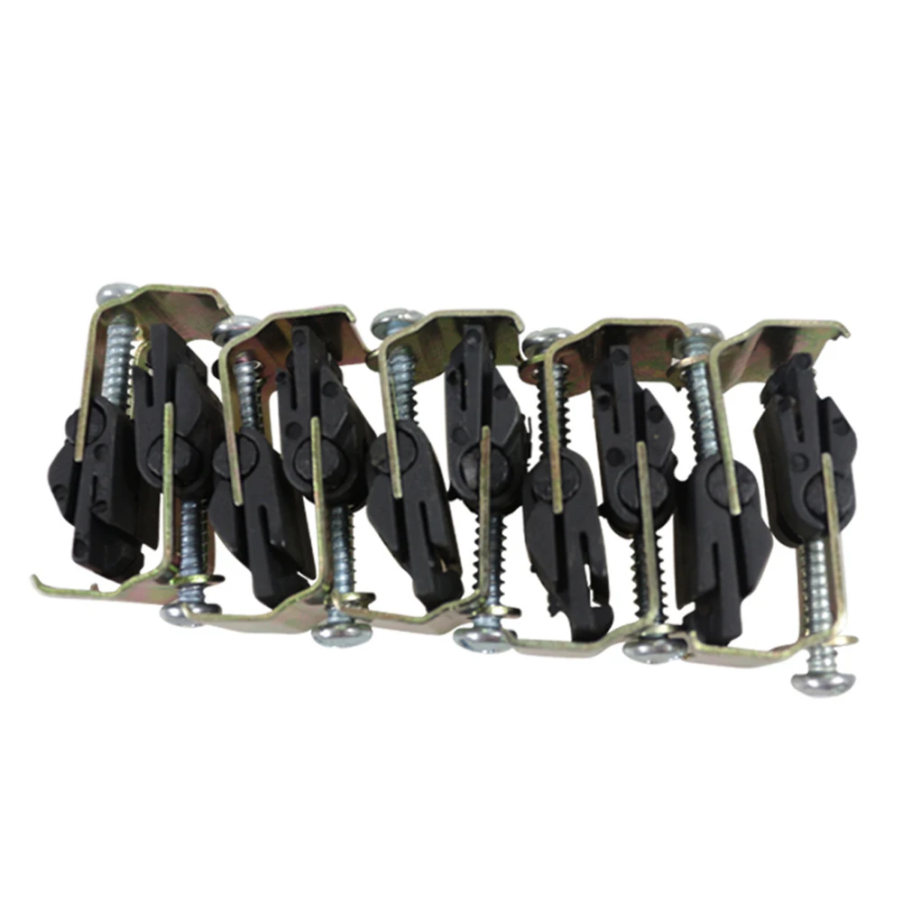 사진과 같이 홈 개선 배수구 액세서리 10팩 싱크 클립 나일론 버클 주방 도구 화장실 설치