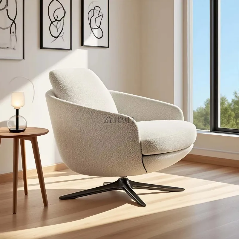 - غرفة معيشة بسيطة جدًا وأريكة شرفة | كرسي صالة قماش فاخر وخفيف الوزن بطباعة نمر #4