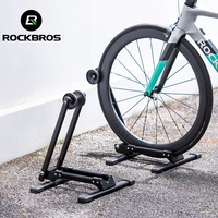 ROCKBROS Bike Parking Stand Indoor Floor Stable Support Bicycle Parking Stand Road MTB Bike Support Holder Rack Bike Accessories