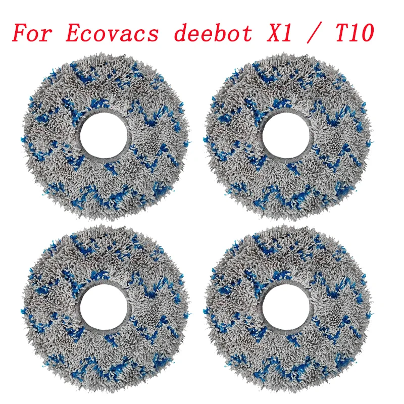 Sostituzione per Ecovacs T10 TURBO / Deebot X1 / OMNI / X1 TURBO aspirapolvere Mop panno lavabile Mop pad parti accessori