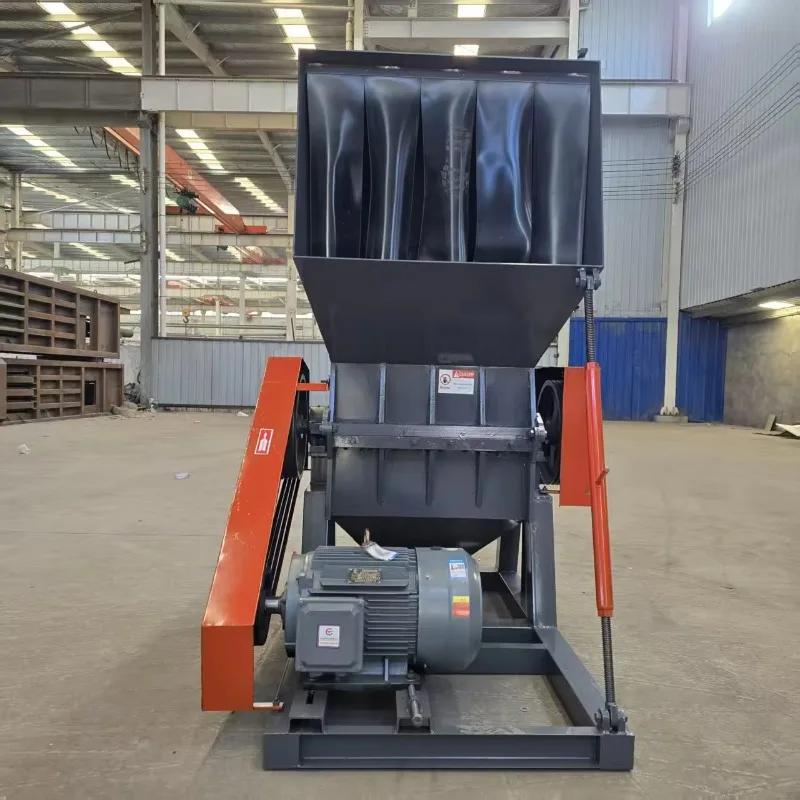 Vertical Type Plastic Crusher Compact Structure Shredder Easy Operate For Small Factory Plastic Waste Process
