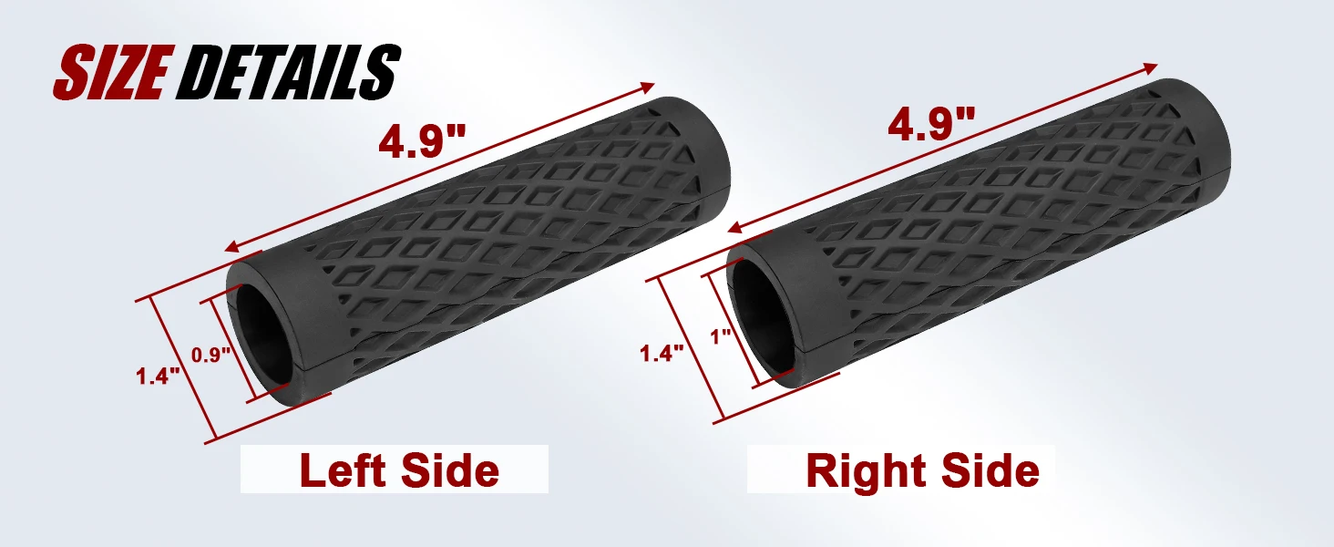 Motorrad 1" Lenkergriffabdeckung für Harley Most Touring Softail Sportster Dyna, ein Paar – Detail 4