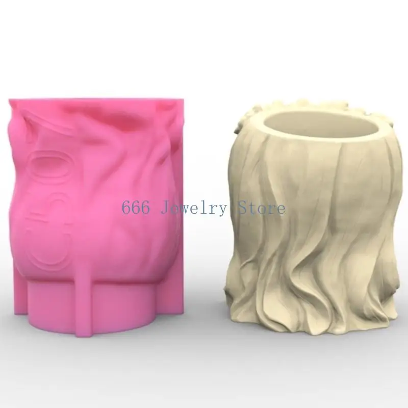 

F2TD держатель для ручек, формы для цветочных горшков, венок для девочек, форма для эпоксидной смолы, форма для сочных растений