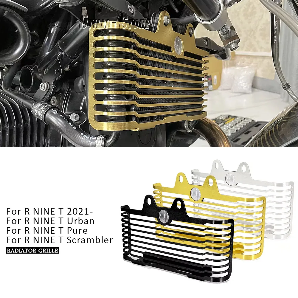 

Aluminum Motorcycle For BMW RNINET RnineT Urban R NINE T Pure Radiator Grille Guard Protector Cover R nineT Scrambler R9T