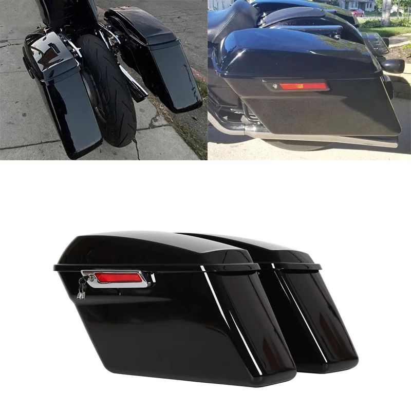 

Motorcycle Modification Accessories Side Box Suitable for Harley Motorcycle Big Glide Double Light Glide ST Version Road King 14