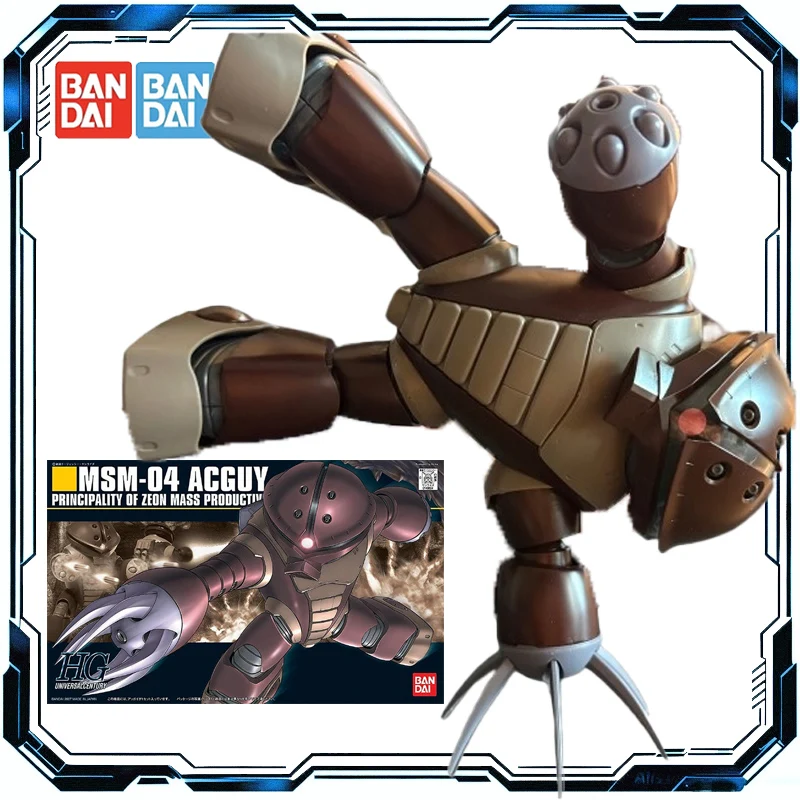 

Bandai оригинальный GUNDAM HG 1/144 Acguy Beargguy прототип экшн-фигурки игрушки для мальчиков и девочек детский подарок коллекционные украшения