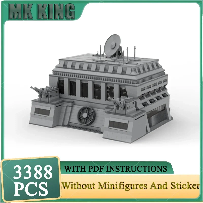 Movie Series Model Moc Building Bricks Military Base Facade Star Movie Model Building Technology Modular Blocks Construstion Toy