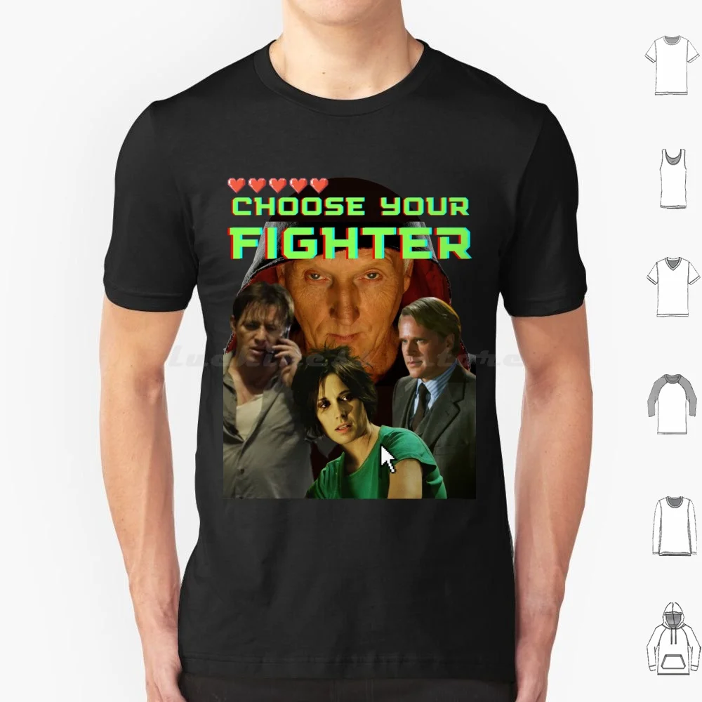 Saw Choose Your Fighter Design T Shirt Men Women Kids 6Xl Saw Saw X Jigsaw Gaming Movie Horror Amanda Young John Kramer Dr