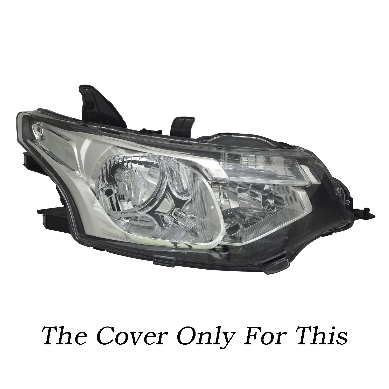 EHLTE Farol Capa contra poeira para Mitsubishi outlander 3 tampa halógena para farol alto