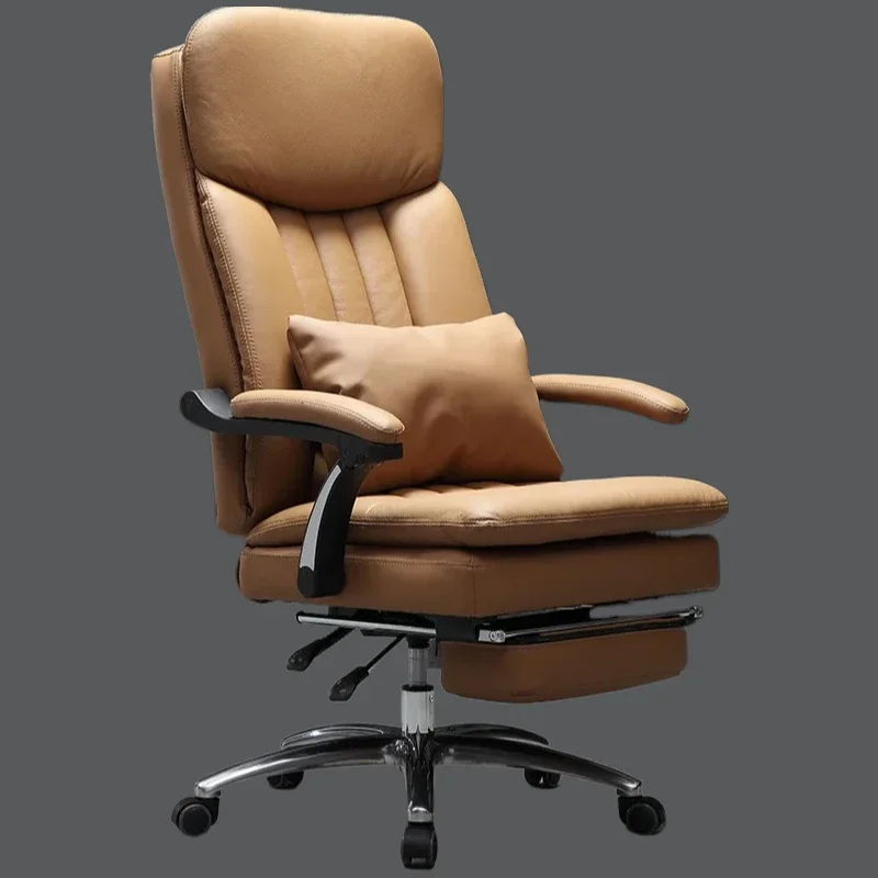 

Роскошное офисное кресло Aahot Sale, удобное офисное кресло, современный кожаный шезлонг, мебель De Bureaux