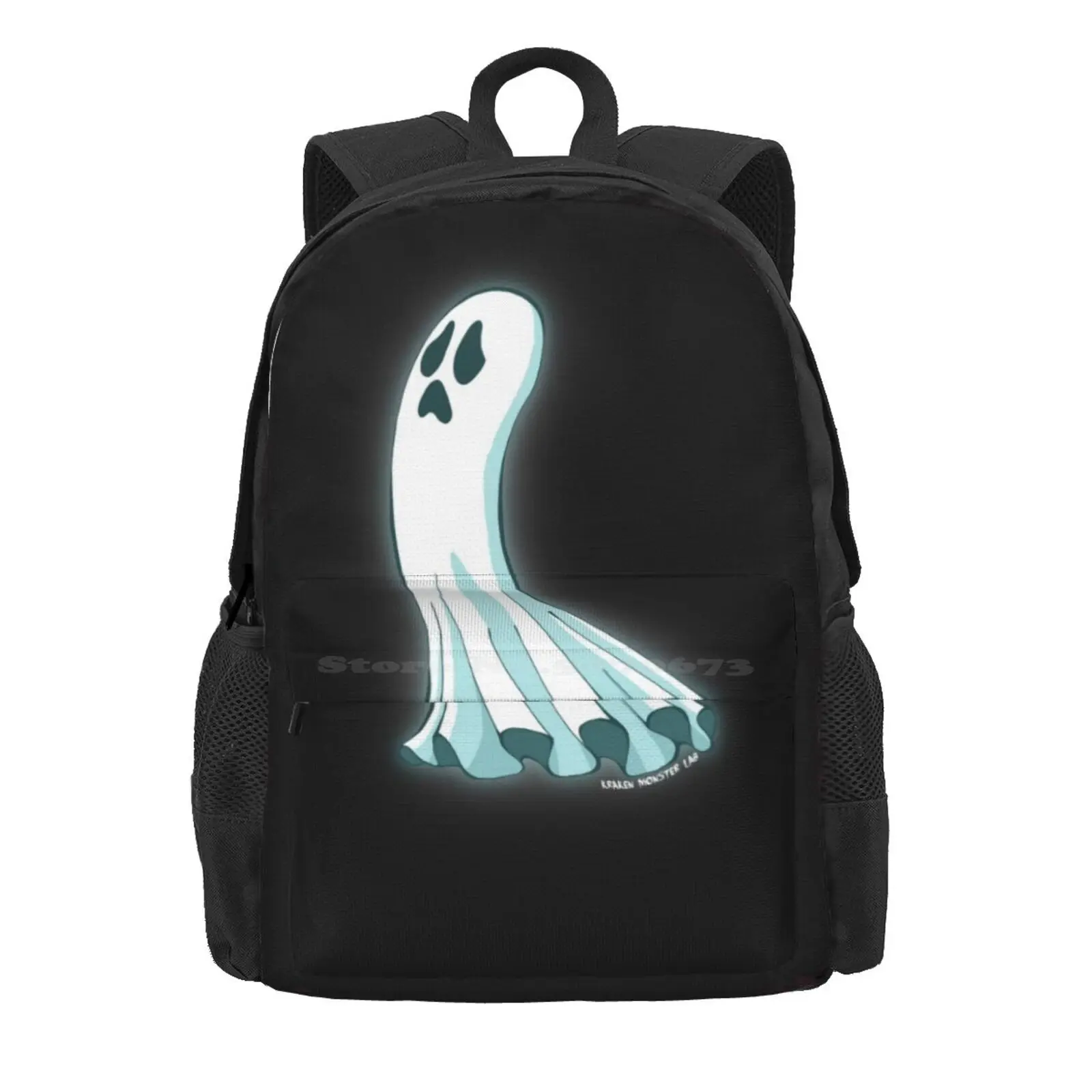 Wailing Willy Hot Sale Schoolbag Backpack Fashion Bags Sheet Ghost Wailing Willy Kraken Monster Lab Halloween Haunted Spooky