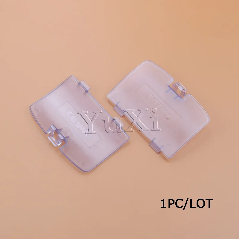 1 cubierta de batería para Gameboy Color GBC carcasa trasera de batería tapa de puerta para controlador Nintend GBC reemplazo colorido DIY