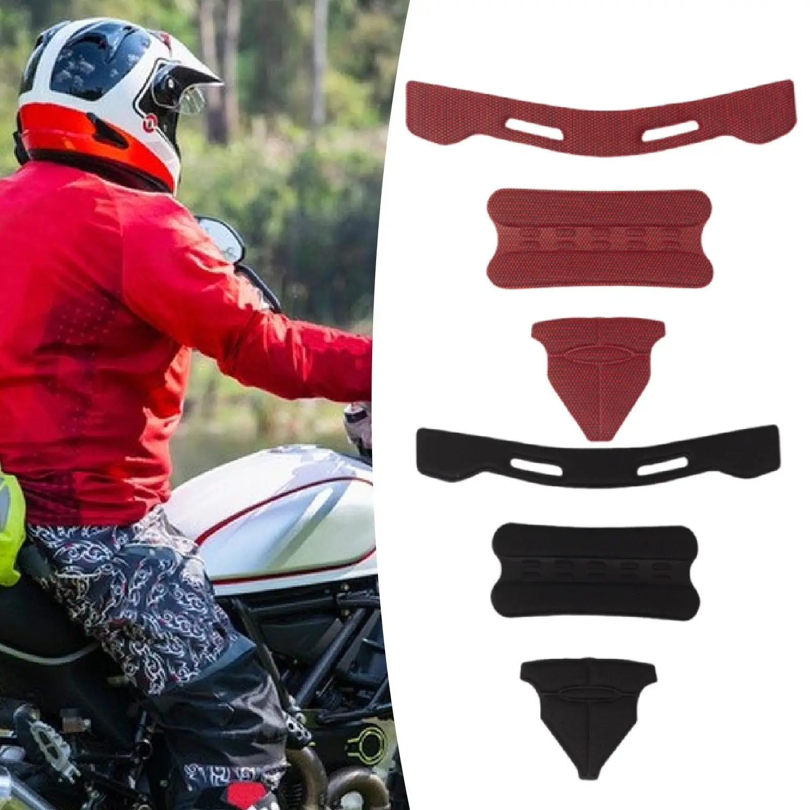 

Helmpolsting kit, helmet cushion swam soft operating accessories pillow