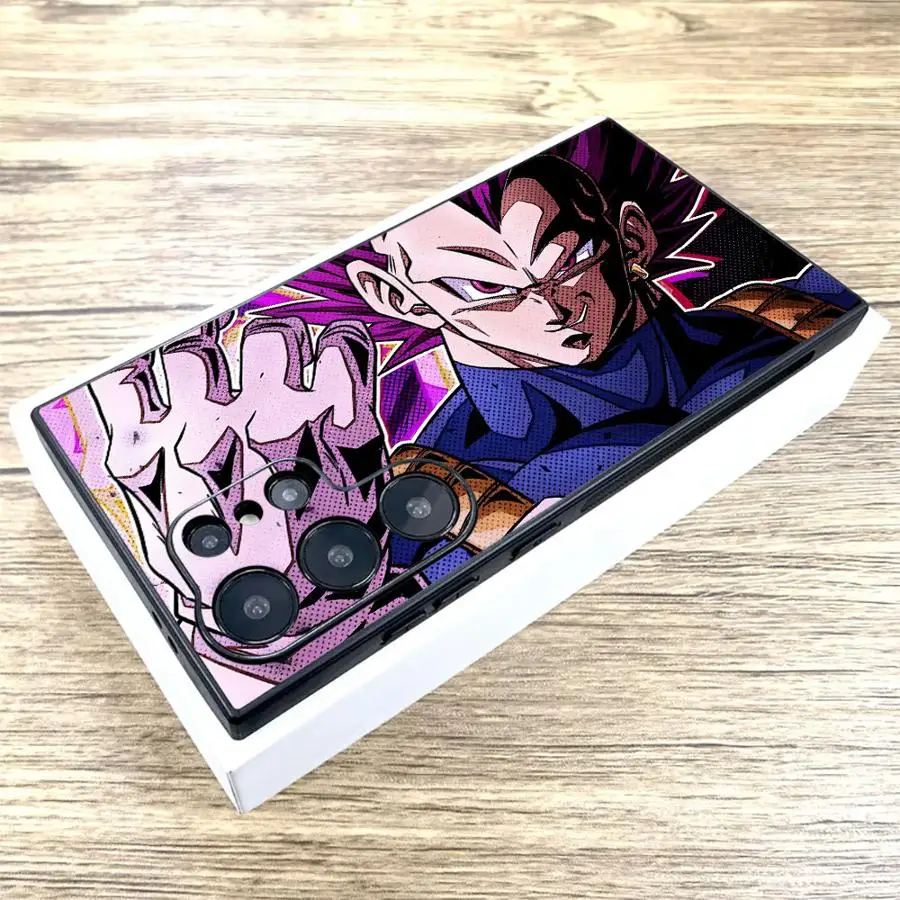 Dragon Ball Goku Blue DBZ Black Soft Phone Cover Case for Samsung Galaxy S25 Edge S21 FE S23 Ultra S20 S24 Plus