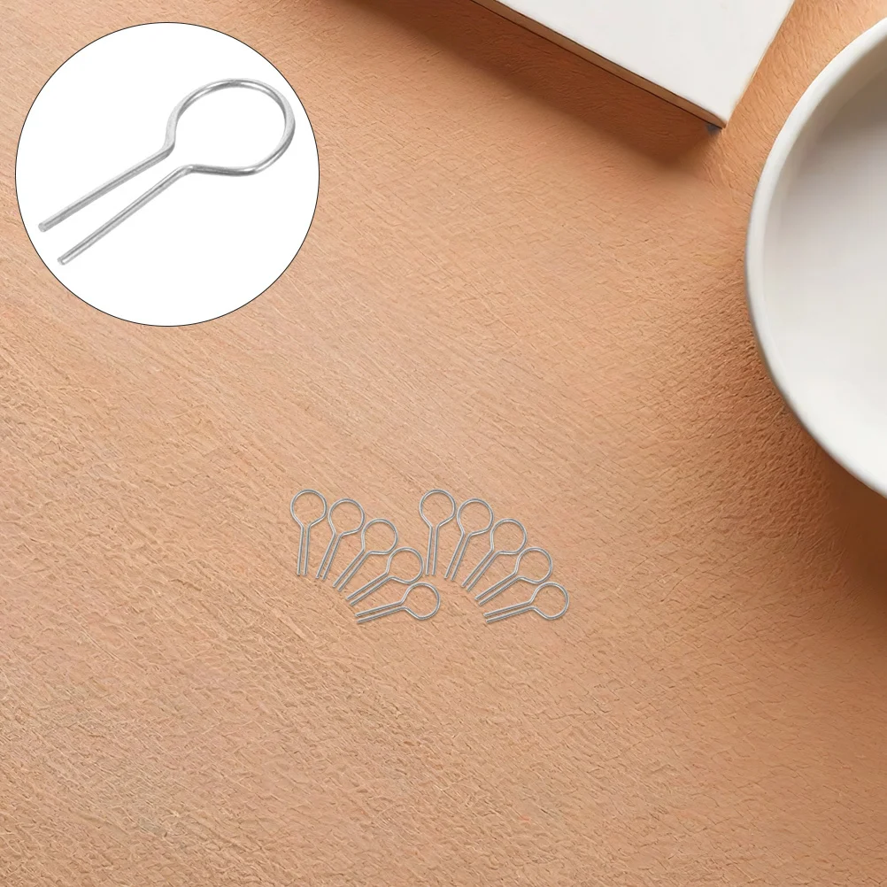 

200pcs R-Shaped Nichrome Hooks High Temperature Resistant For Ceramic Glass Fusing Diy Bead Ornaments Ceramic Fusing Accessories