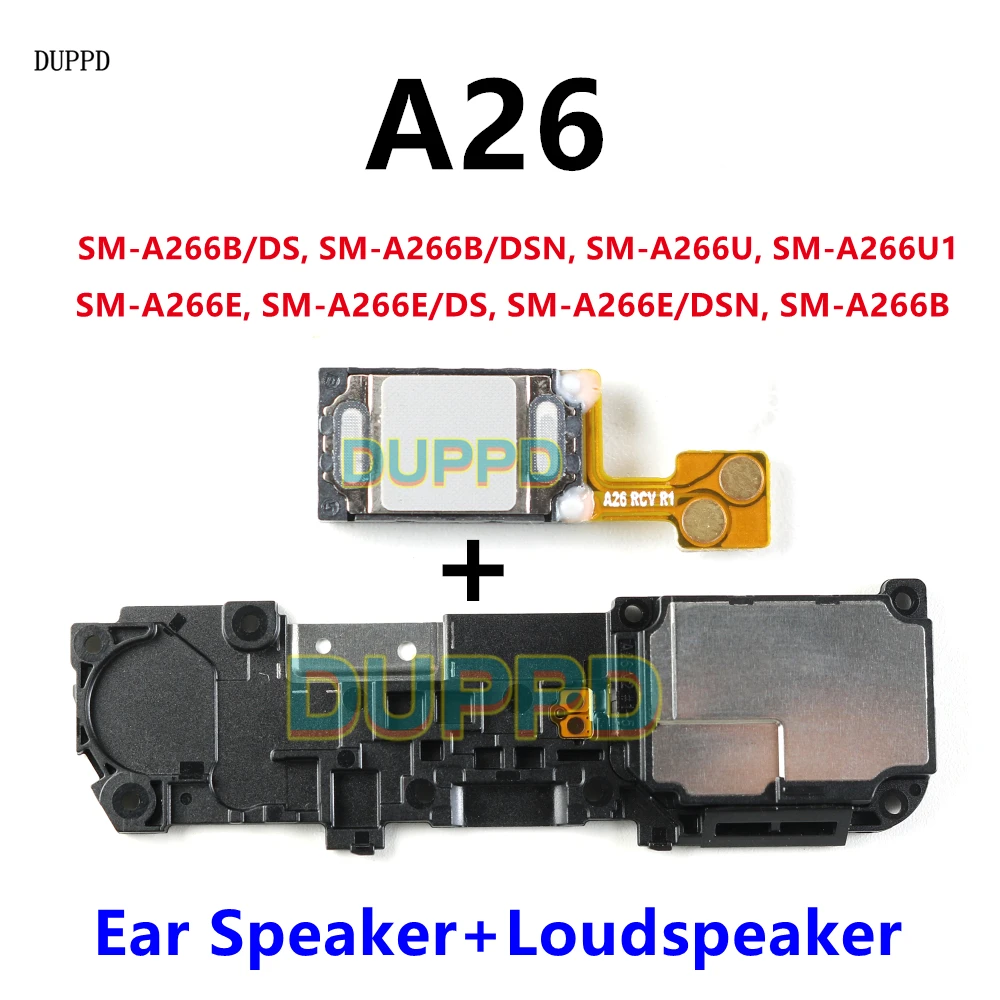 

Для Samsung Galaxy A26 5G A266B A266E A266U верхний наушник динамик нижний громкоговоритель звуковой сигнал замена звонка