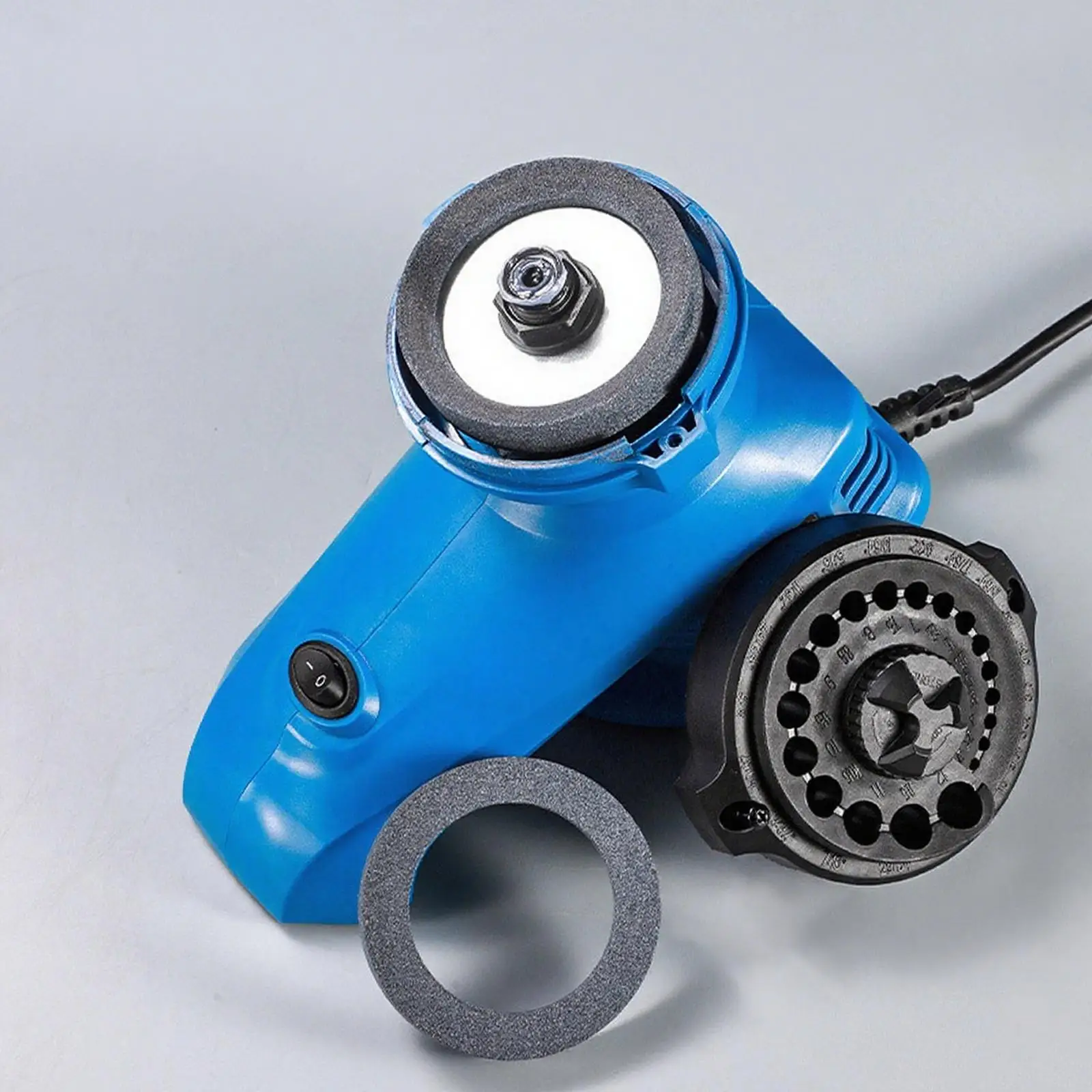 

Drill Bit Sharpener Drill Bit Grinding Sharpener High Speed Home Use Efficient Multipurpose with Grinding Wheel, Screwdriver