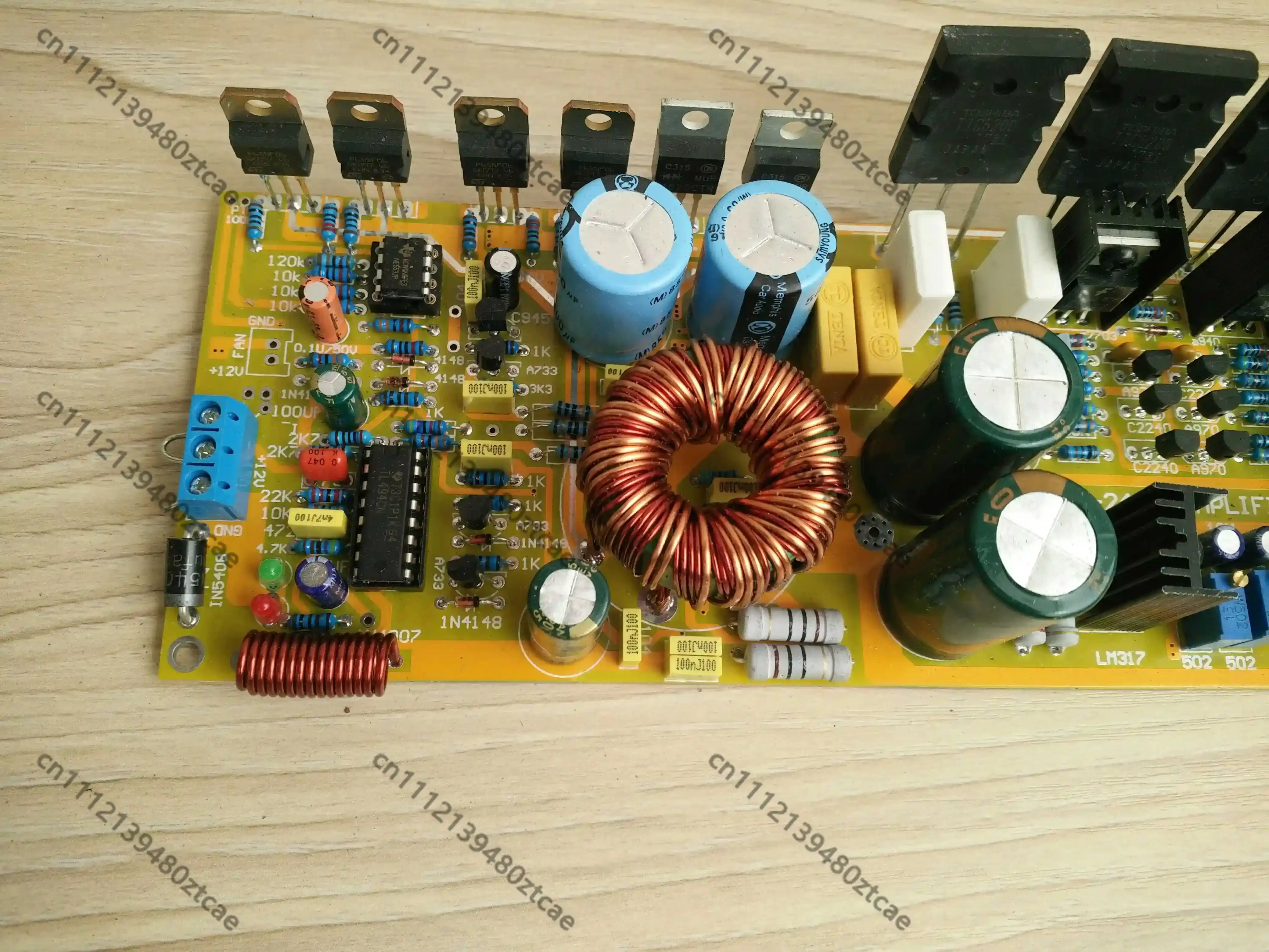 12V DC 200W Mono Pure Amplifier Board Extra Power Output For Preamp Vehicle Subwoofer Audio DIY Accessories