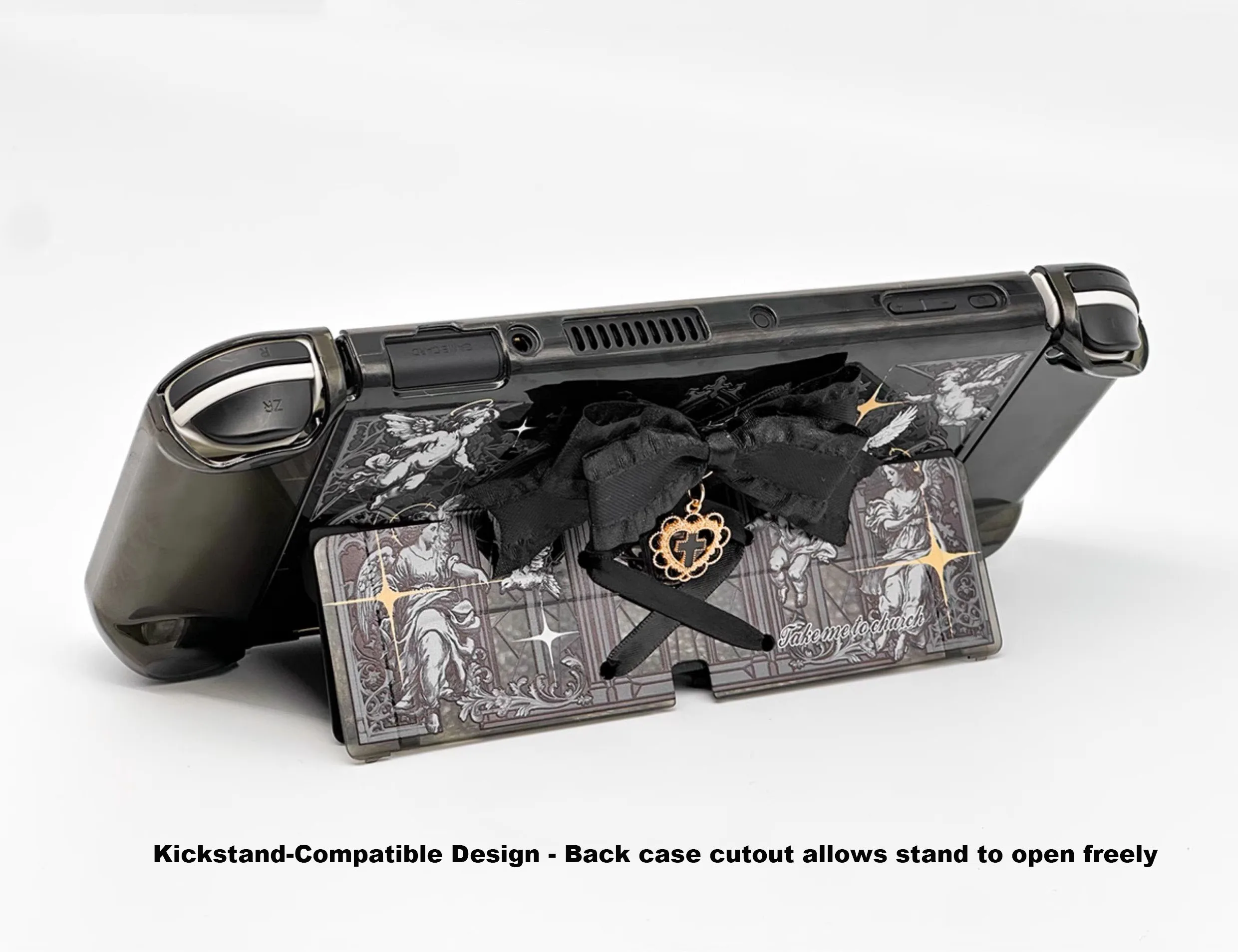 Protective Case for Nintendo Switch / OLED / Lite / Switch 2 / Stam Deck- Hard Shell with Gothic Cathedral Architectural Details view 4