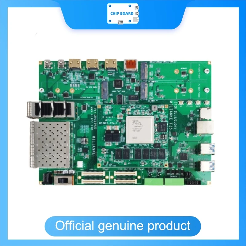 

MILINKER MLK-F25-CMO5: Xilinx MPSoC FPGA Board for 4K Video with Dual MIPI Camera & Display