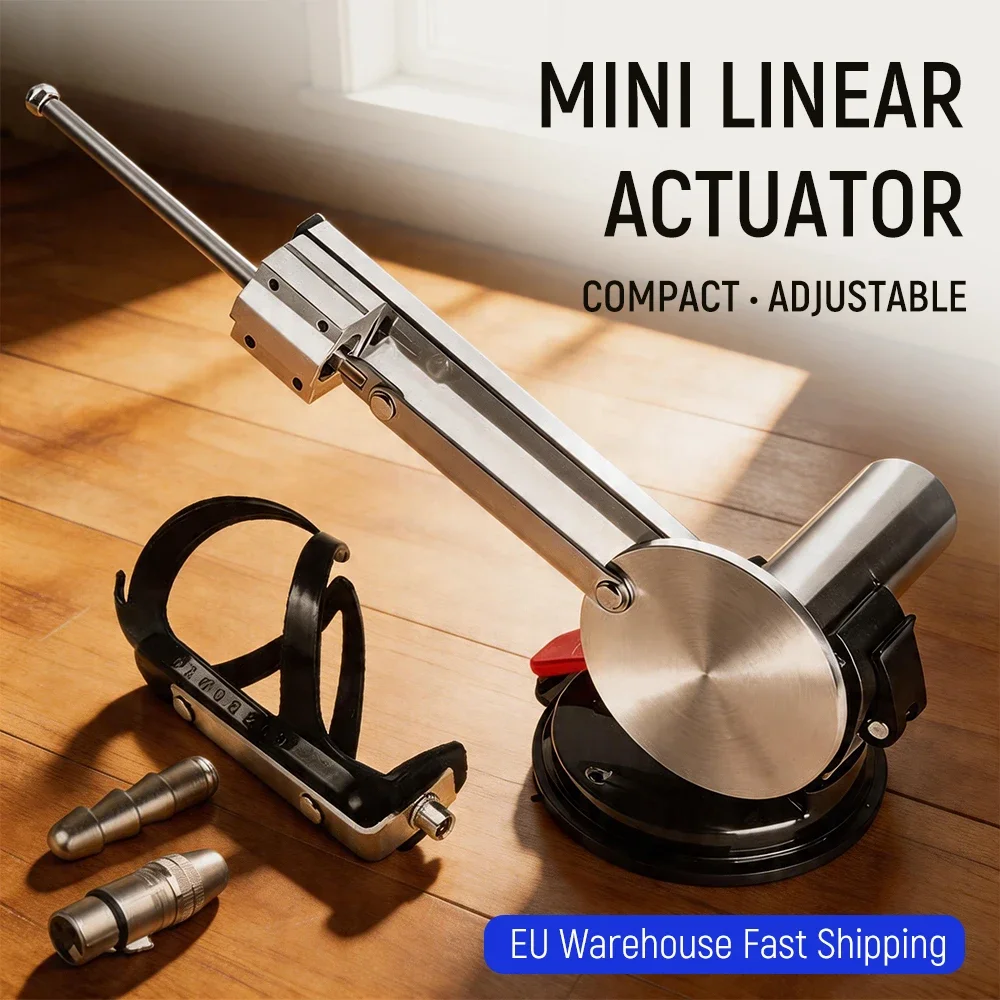 Mini actionneur linéaire 24V, moteur électrique compact, actionneur à course réversible avec ventouse, expédié depuis l'Europe
