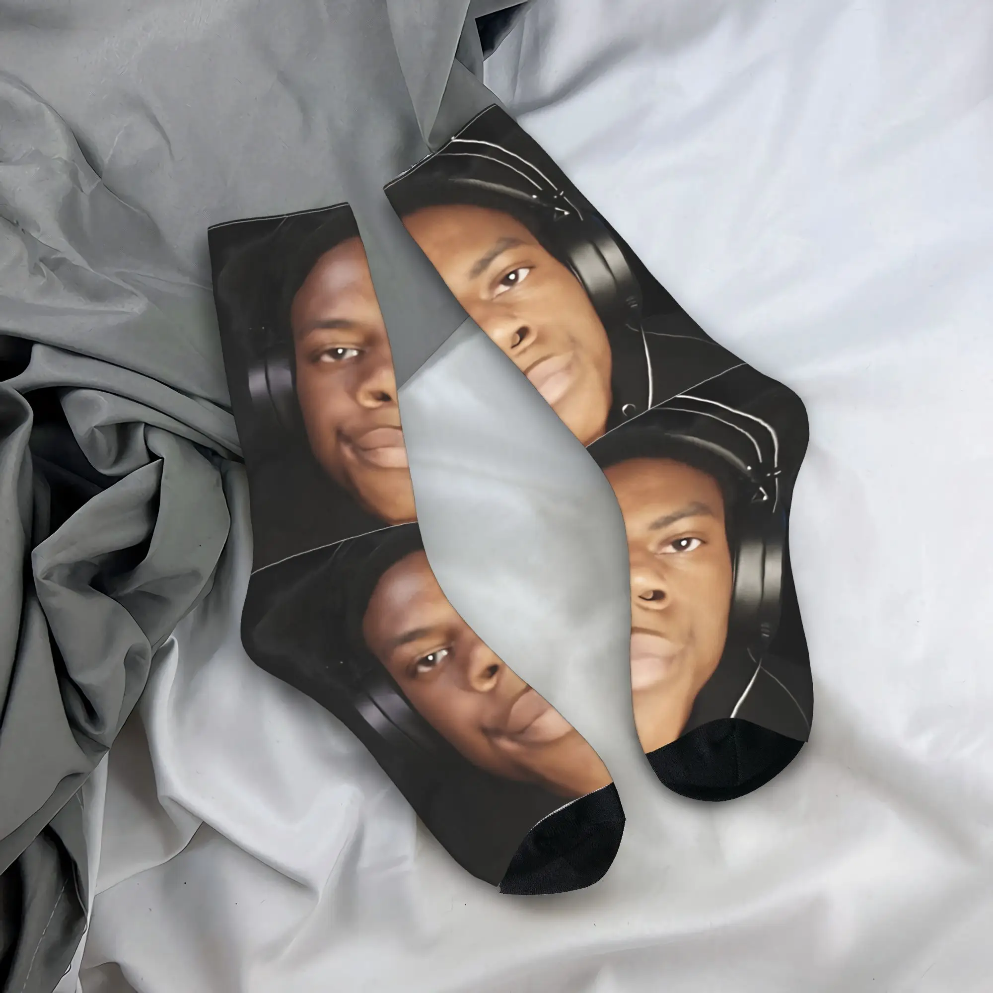 

IShowSpeed Funny Meme Socks Autumn Stockings Casual Couple Quality Socks Printed Climbing Anti-Slip Socks