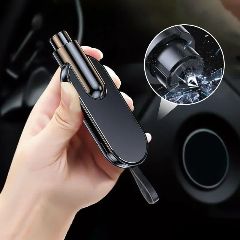 

KMIND Car Safety Hammer Auto Emergency Glass Window Breaker Seat Belt Cutter for Life-Saving Car Emergency Escape Tool